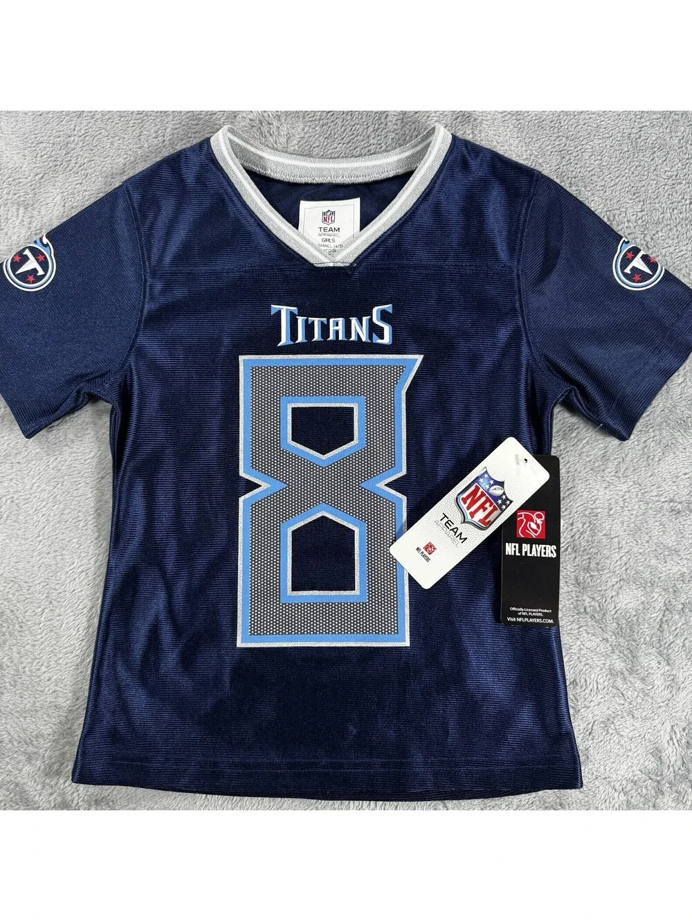 NFL Team Apparel Will Levis #8 QD Tennessee Titans TN Girls Nike Size: XS NWT